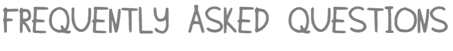FAQ's