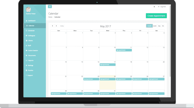 Thera-LINK Calendar