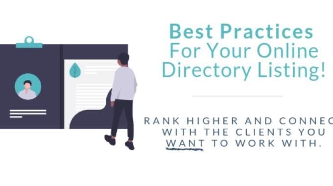 Best Practices For Your Directory Listing